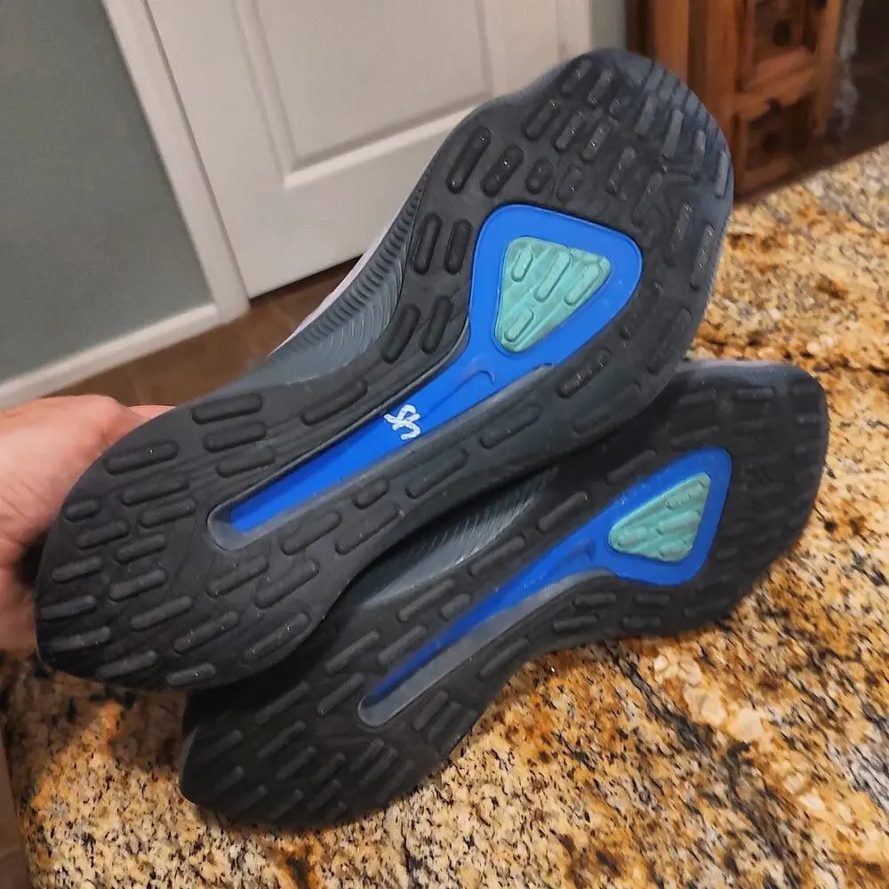 Rare Nike EXP-X14 Sneakers Blue Size 8.5 ID A01554-005 Black Soles 2018